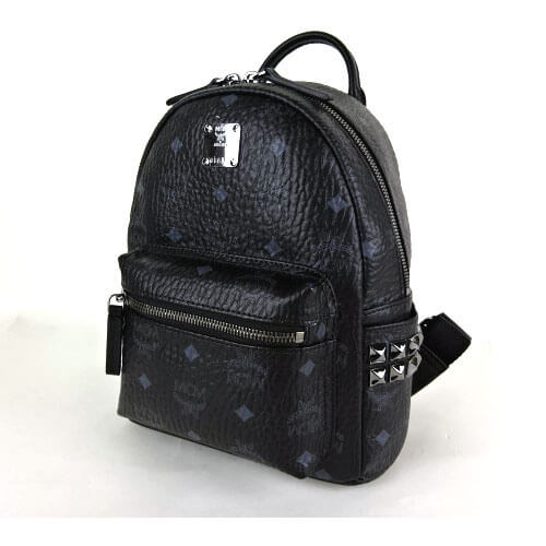 エムシーエム エムシーエム スーパーコピー MMK5SVE41 BK001 ブラック スタッズ BACKPACK リュック XS