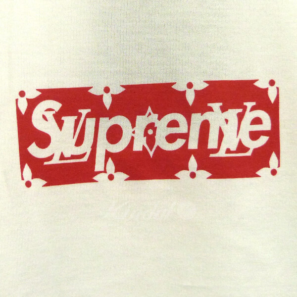 シュプリーム ルイヴィトン ボックスロゴ tシャツ 1A3FC6 Box Logo Tee 半袖Tシャツ