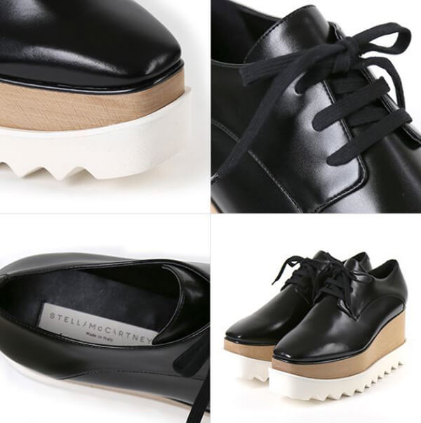 ステラマッカートニー コピー ステラマッカートニー ELYSE LACE-UP SHOES 8030930