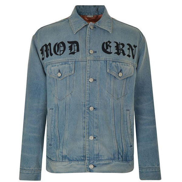 グッチ スーパーコピー EMBROIDERED STONE DENIM JACKET デニムジャケット 8031022