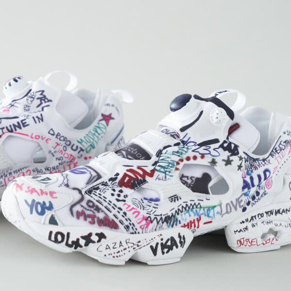 ヴェトモン x REEBOK INSTAPUMP FURY GRAFFITI ヴェトモン スニーカー 8042305