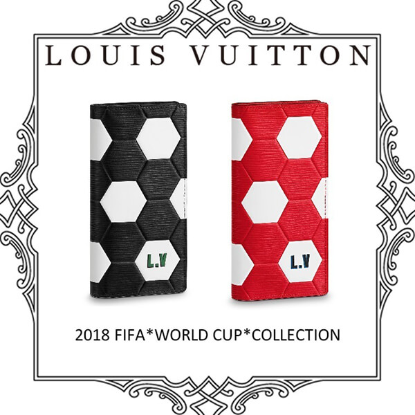 ルイヴィトン 2018FIFA コピー W杯 限定 ポルトフォイユ・ブラザ すぐ届く M63294/M63230