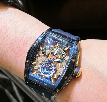 CVSTOS クストス スーパーコピー チャレンジ シーライナー GMT CVT-SEA-GMT-CP5N BLST