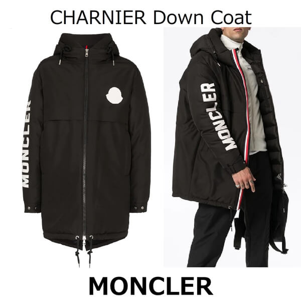 2019-20AW モンクレール スーパーコピー CHARNIER ダウンコート ブラック 9082106