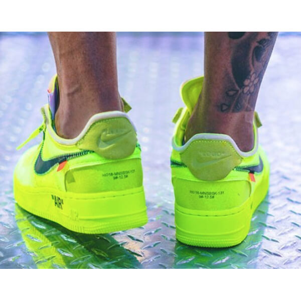 ナイキ スニーカー コピー[ナイキ x OFF WHITE] Air Force 1 Low "Volt" The Ten 2030304