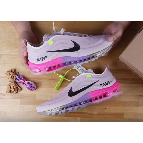 ナイキ スニーカー コピー【ナイキ】US8 26cm OFF-WHITE x Air Max 97 Serena Queen 20030401