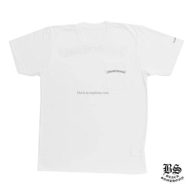 2020AW クロムハーツTシャツ 偽物 スクロールラベル ホワイト 20040207