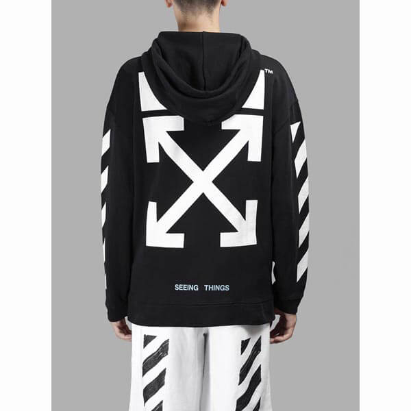 オフ ホワイト パーカー 激安 OFF WHITE ARROW OVER HOODIE 芸能人 20040221