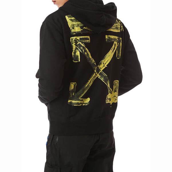 OFF WHITE  レプリカ パーカー 通販  ARROWS スリム HOODIE OMBB034F19E30010