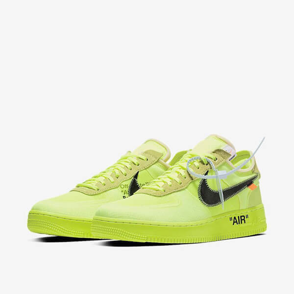 ナイキ スニーカー コピー the ten OFF-WHITE ナイキ AIR FORCE 1 LOW VOLT YELLOW AO4606-700