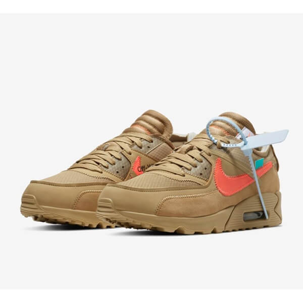 [ナイキ スーパーコピー OFF WHITE]限定コラボ The Ten Air Max 90 Desert Ore 2005132