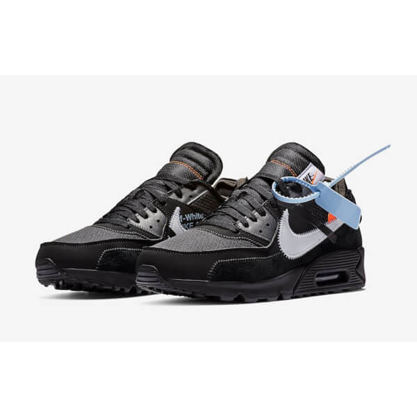 追跡有配送！ナイキ スーパーコピー OFF WHITE x ナイキ AIR MAX 90 Black 20051304