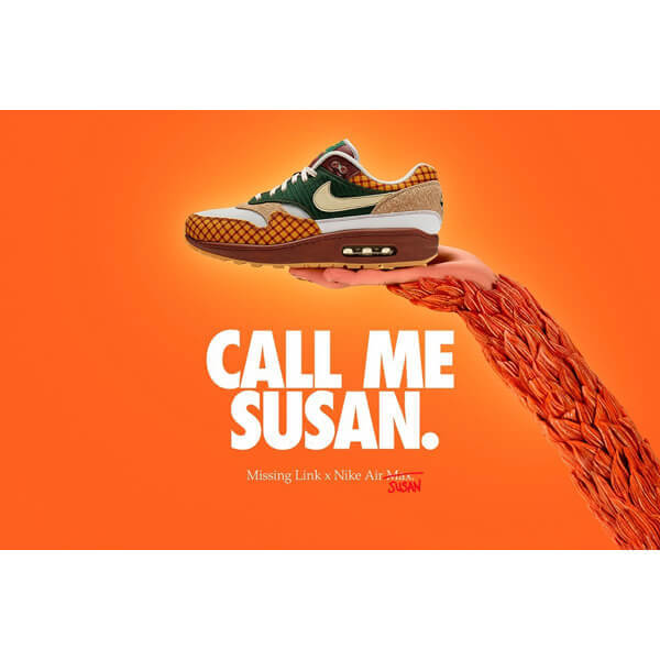 限定モデル【ナイキ×Laika】 Air Max 1 "Missing Link Susan" 20051305