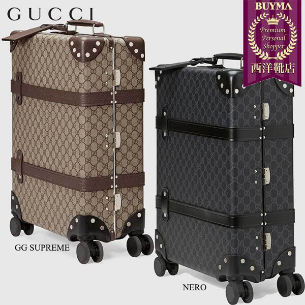 グッチ スーツケース 偽物 GLOBE-TROTTER GG CARRY-ON ブラック 533618 9VEGW 8449