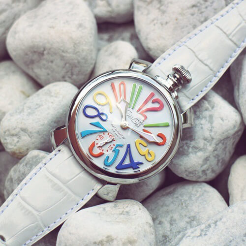 ガガミラノ  偽物Manuale 48mm ステンレス 5010.01S  GaGa MILANO