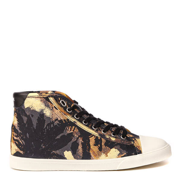 セリーヌ CANVAS HIGH CUT SNEAKERS WITH PRINT 336082112C.11YB