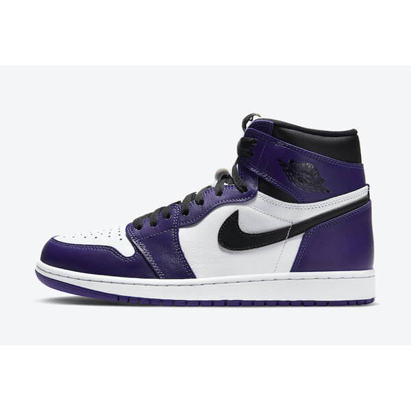 【ナイキ偽物】激レア エアジョーダン1 コートパープル 偽物 Air Jordan 1 Retro High "Court Purple White"20091503