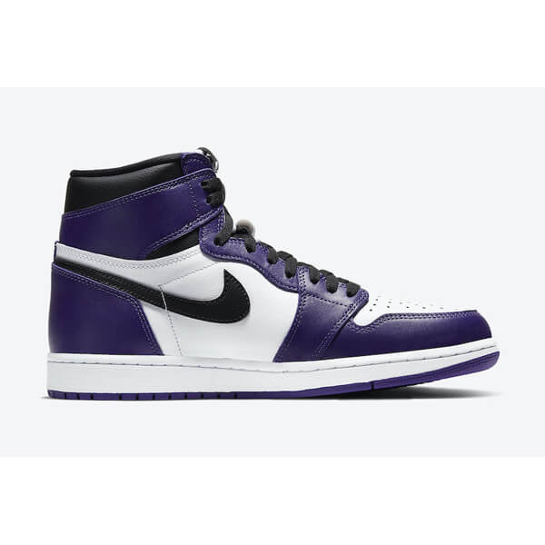 【ナイキ偽物】激レア エアジョーダン1 コートパープル 偽物 Air Jordan 1 Retro High "Court Purple White"20091503