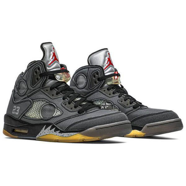 ナイキ スーパーコピー Jordan 5 Retro Off-White Black ジョーダン 3 レトロ CT8480-001