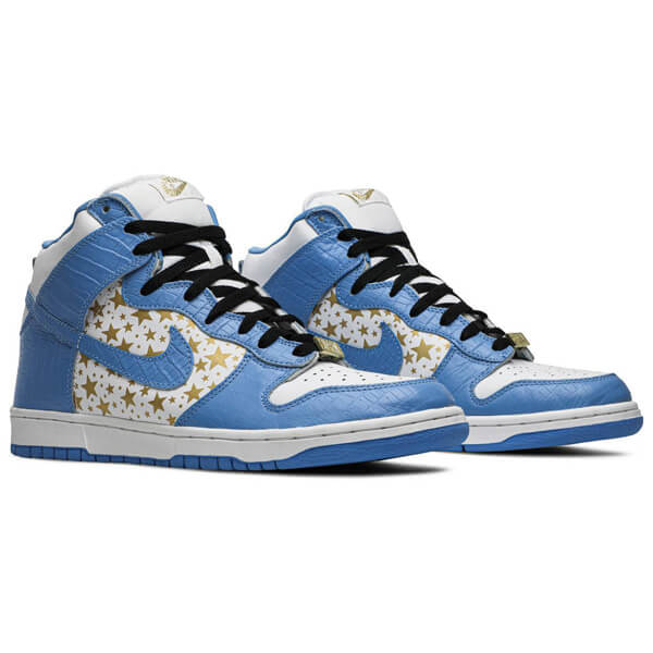 シュプリーム x ナイキ スーパーコピー SB Dunk High Pro SB Blue Stars 2003 307385141