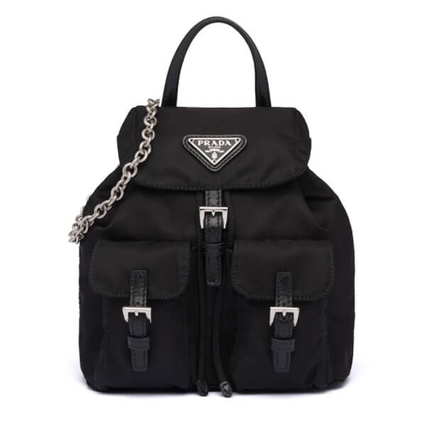 ★ プラダ ★Mini Chain-Strap Backpack 1BH029_V44_F0011_V_COM