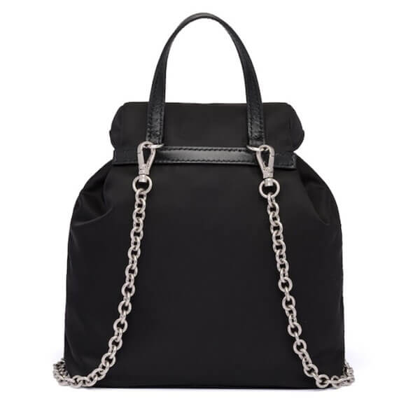 ★ プラダ ★Mini Chain-Strap Backpack 1BH029_V44_F0011_V_COM