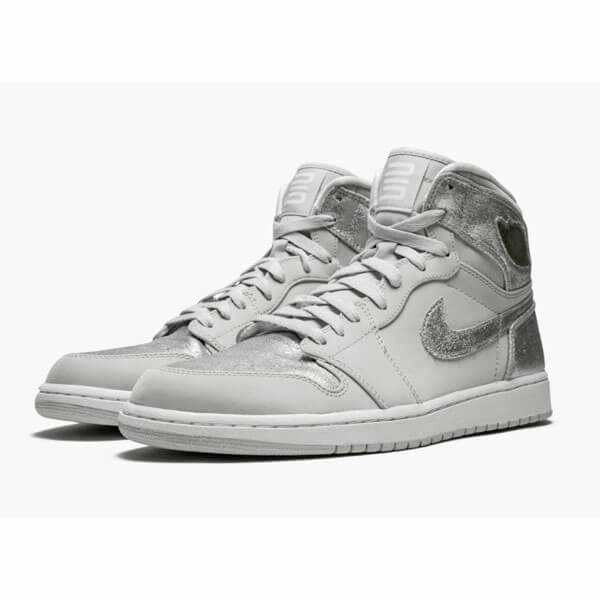 ナイキ エアージョーダン スニーカー コピー  Air Jordan 1 Retro Hi Silver 25th Anniversary 2010    201017a05