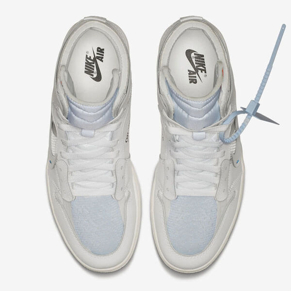 ナイキ オフ ホワイト スニーカー コピー OFF-WHITE  Air Jordan 1 Retro High OG “WHITE” SS 18 AQ0818-100