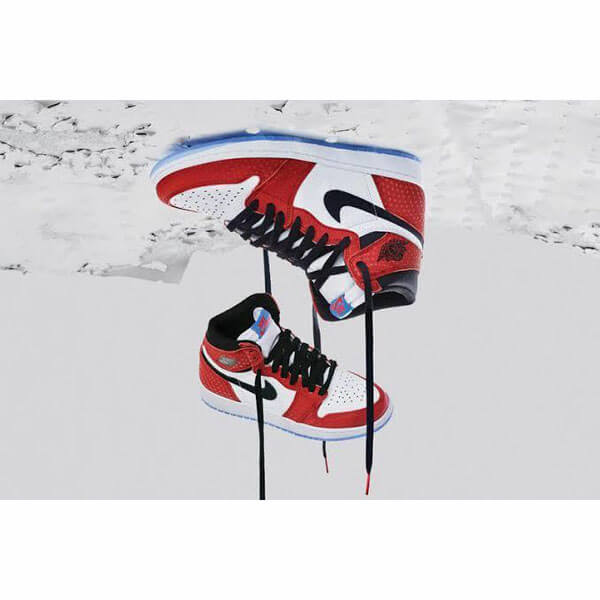 ナイキ エアージョーダン スニーカー コピー 超入手困難限定ｺﾗﾎﾞ激ﾚｱ!  Air Jordan 1 High Spider-Man201017a11