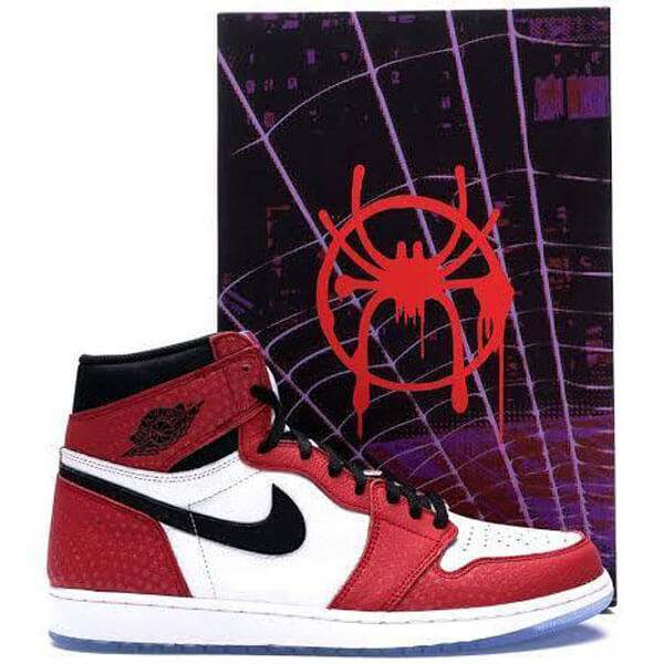 ナイキ エアージョーダン スニーカー コピー 超入手困難限定ｺﾗﾎﾞ激ﾚｱ!  Air Jordan 1 High Spider-Man201017a11