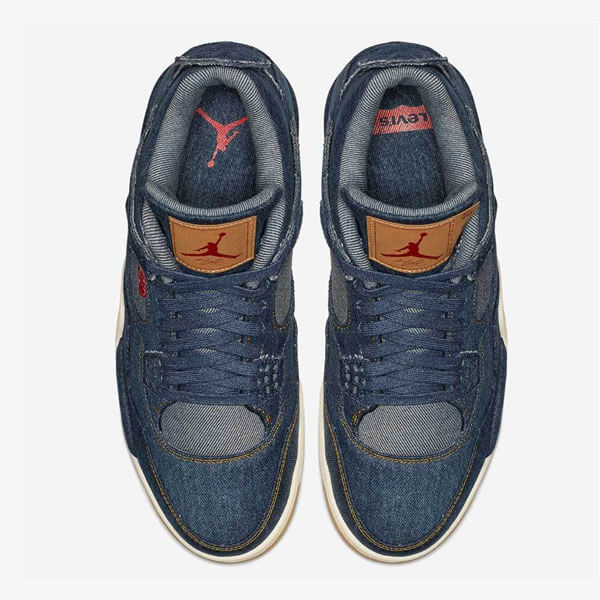 送関込 LEVI’S  AIR JORDAN 4 RETRO NRG LEVIS リーバイス 青/黑/白  201020A11