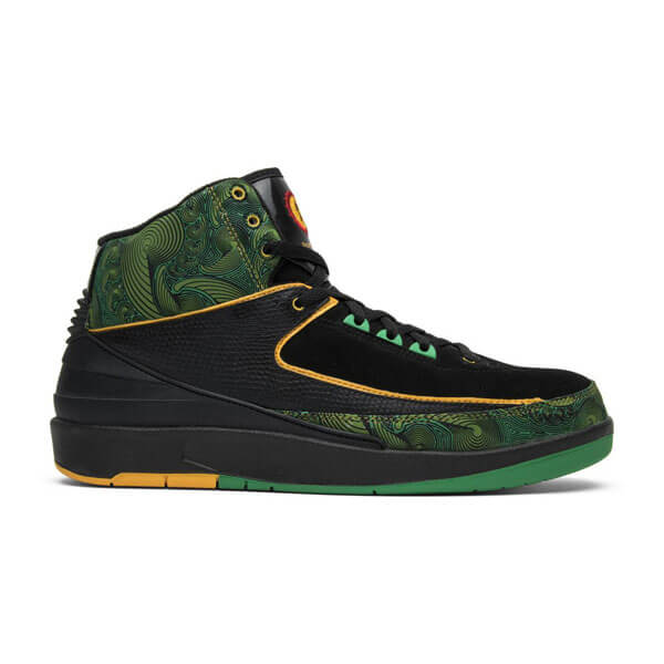 斬新デザイン★ AIR JORDAN 2 RETRO "doernbecher"★Green   201020A13