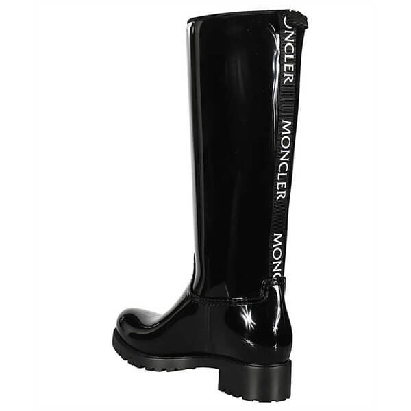 モンクレール 偽物 レインブーツ 4G701.00 04747 GINGER Boots - Black201027a15