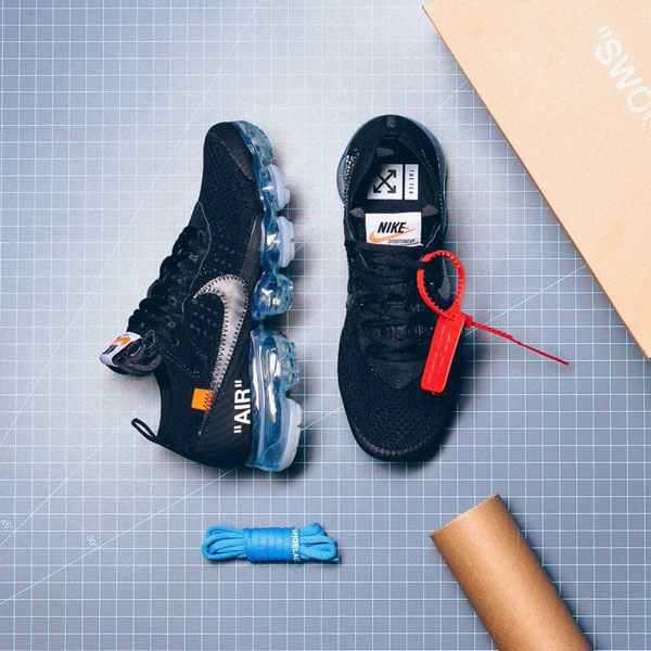 オフ ホワイト ナイキ エアマックス スニーカー コピー ナイキ ランニングシューズ 大人気★数量限定【OFF-WHITE X 】AIR VAPORMAX FLYKNIT AA3831-001