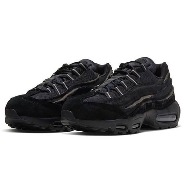 入手困難！ナイキ エアマックス95 偽物 履き心地  Comme des Garcons x Air Max 95AT9865-001