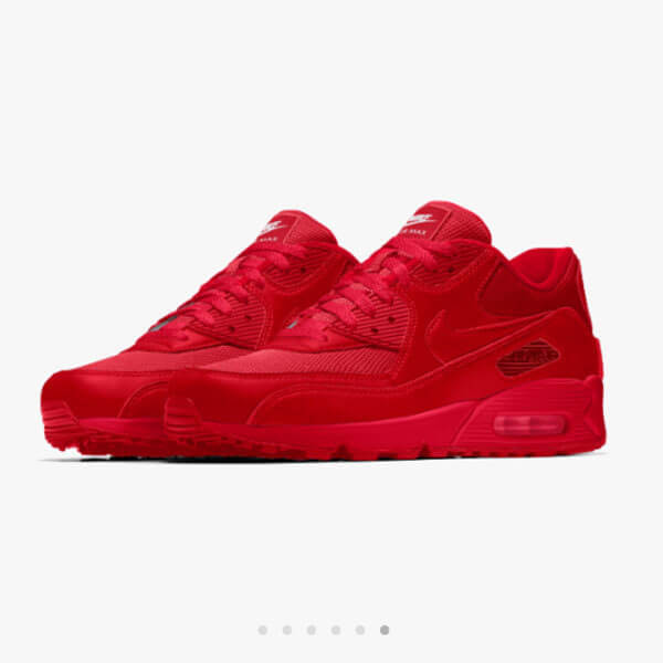 ナイキ スニーカー エアマックス コピー  AIR MAX 90 iD red 201017a22