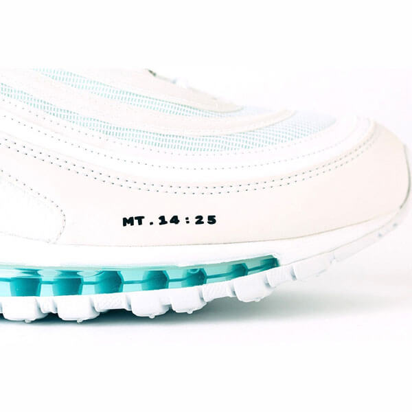 ナイキ エアマックス コピー  AIR MAX 97 MSCHF INRI JESUS SHOES エア マックス 97 ジーザス 921826-101JSUS