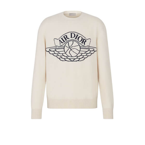 お洒落に♪【ディオール ジョーダン コピー】超激レア ディオール x ナイキAir Jordan Wings Sweater NATURAL 201017a28