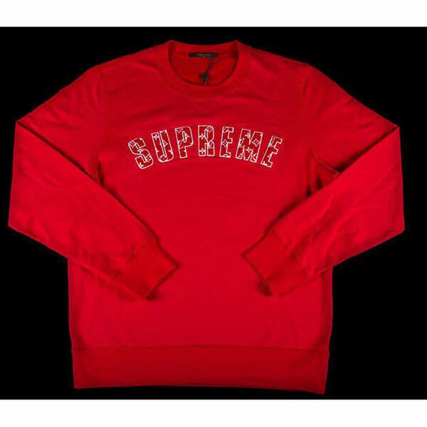 ルイヴィトン シュプリーム コピー パーカー シュプリーム 偽物 X ルイヴィトン ARC LOGO CREWNECK Crewneck クルーネック201116CC2