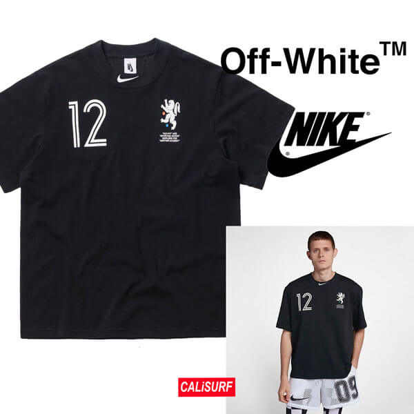 【激レアアイテム】ナイキ オフ ホワイト Tシャツ コピー ナイキ Lab x Off White コラボ TEE/black201116CC6