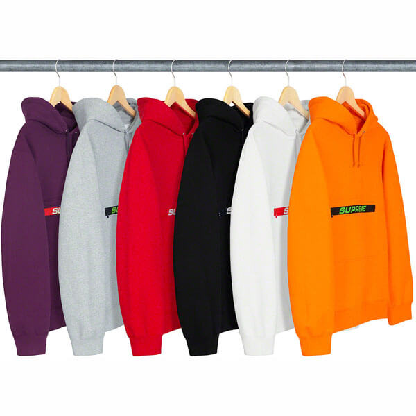 ★シュプリーム パーカー コピー シュプリーム 偽物★ SS19 Week 4 ★Zip Pouch Hooded Sweatshirt201116CC09