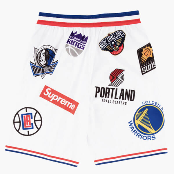 ナイキ シュプリーム 偽物 シュプリーム × ナイキ NBA Teams Authentic Short ナイキ201116CC0196