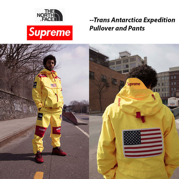 ノースフェイス シュプリーム 偽物 Trans Antarctica Expedition Pullover 201116CC0198