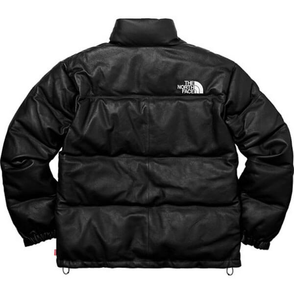 ノースフェイス シュプリーム 偽物 シュプリーム ノースフェイス Leather Nuptse Jacket201116CC0199