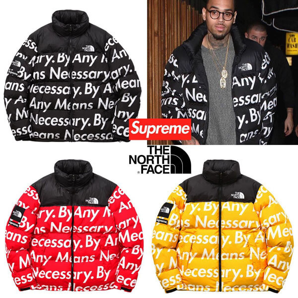 シュプリーム ノースフェイス 偽物 シュプリーム ノースフェイス By Any Means Nuptse Jacket201116CC01992