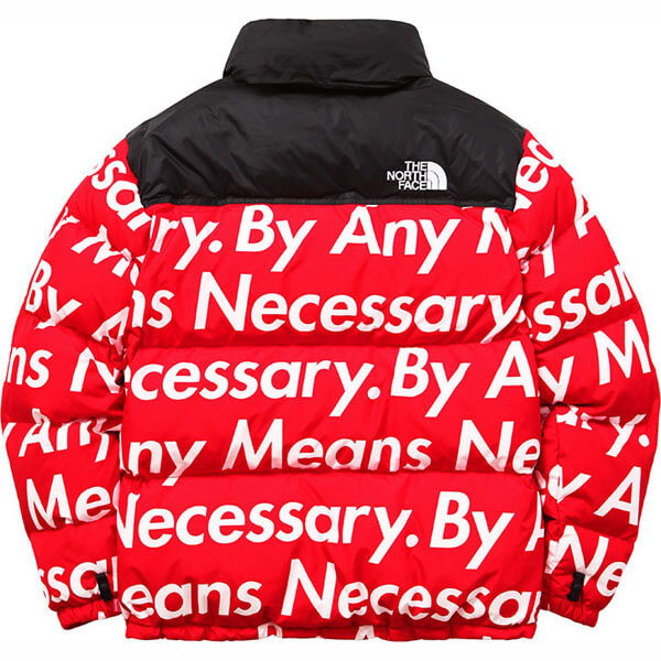 シュプリーム ノースフェイス 偽物 シュプリーム ノースフェイス By Any Means Nuptse Jacket201116CC01992