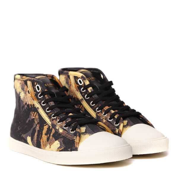 セリーヌ コピー CANVAS HIGH CUT SNEAKERS WITH PRINT 336082112C.11YB