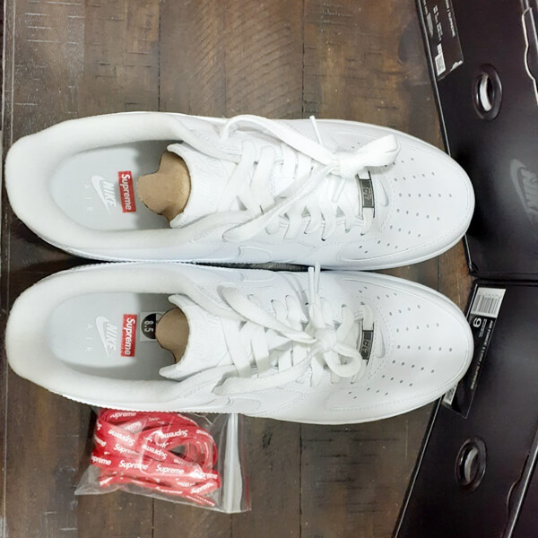 シュプリーム x ナイキスーパーコピーコピー Air Force 1 Low Box Logo White SS 20 WEEK 2   201116B137