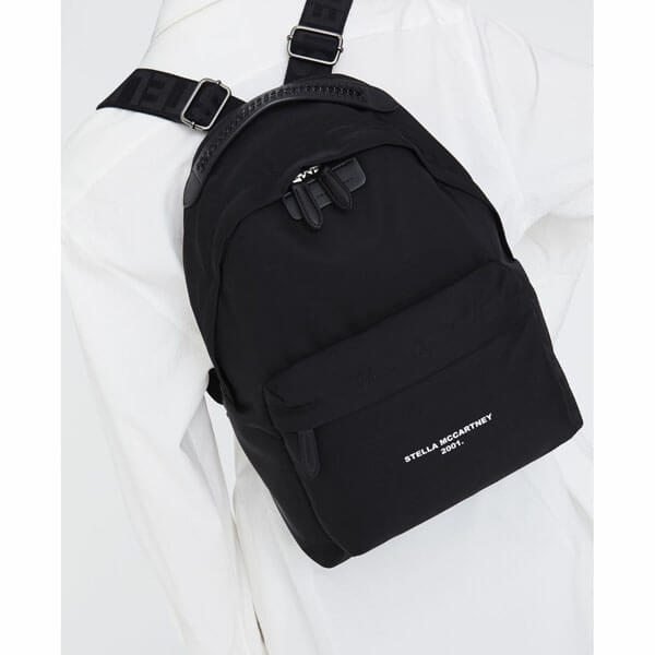 ステラマッカートニー バックパック コピー ロゴ Go ステラマッカートニー Stella Logo backpack 570174 W8499