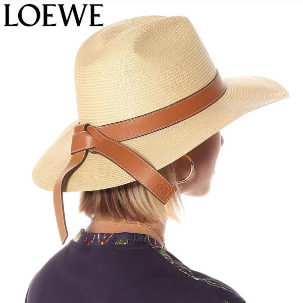 ＊ ロエベ キャップ コピー＊Panama Hat Natural/Tan 222.29.024